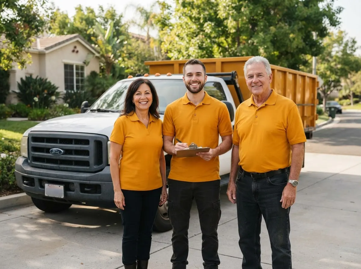 West Point Dumpster Rental dumpster team in Westchester, CA
